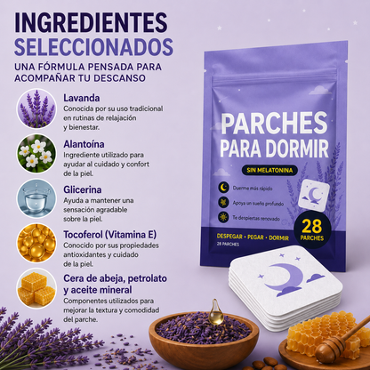 PARCHES PARA SUEÑO PROFUNDO