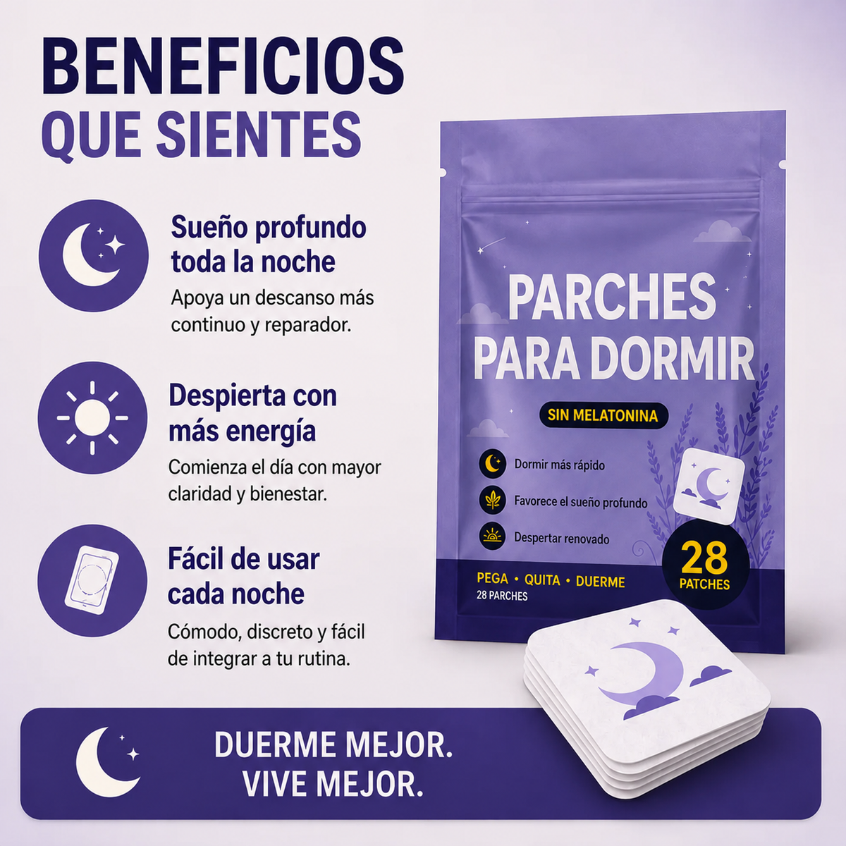 PARCHES PARA SUEÑO PROFUNDO