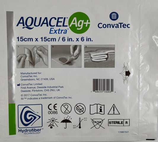 Aquacel Ag+ Extra 15x15 cm 413568