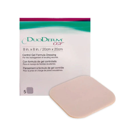 DuoDERM CGF 20x20cm  Apósito Hidrocoloide Sin Bordes 187662