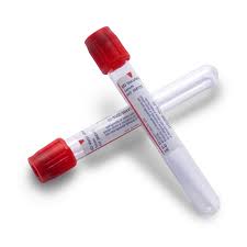 TUBO VACUTAINER COLOR: ROJO  CAPACIDAD: 6 ML