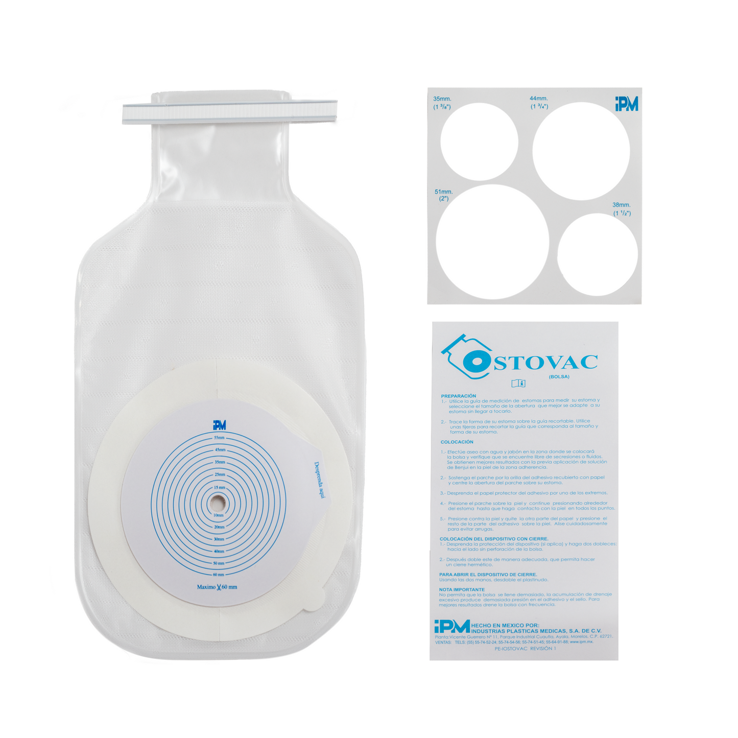 BOLSA COLOSTOMIA 4024 TAMAÑO INFANTIL